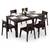 Brighton large gordon 6 seater dining set teak lp