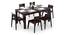 Brighton Large - Gordon 6 Seater Dining Table Set (Mahogany Finish) by Urban Ladder - Design 1 Full View - 296777