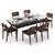 Wesley lawson 6 seater dining table set lp
