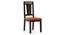 Arabia XL Storage - Martha 6 Seater Dining Table Set (Mahogany Finish, Burnt Orange) by Urban Ladder - Design 1 Template - 297095