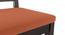 Arabia XL Storage - Martha 6 Seater Dining Table Set (Mahogany Finish, Burnt Orange) by Urban Ladder - Rear View Design 1 - 297096