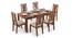 Arabia XL Storage - Martha 6 Seater Dining Table Set (Teak Finish, Wheat Brown) by Urban Ladder - Design 1 Full View - 297119