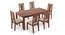 Arabia XL Storage - Martha 6 Seater Dining Table Set (Teak Finish, Wheat Brown) by Urban Ladder - Front View Design 1 - 297120