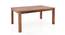 Arabia XL Storage - Martha 6 Seater Dining Table Set (Teak Finish, Wheat Brown) by Urban Ladder - Cross View Design 1 - 297121