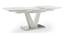 Caribu 4 to 6 Extendable - Seneca 6 Seater Dining Table Set (White High Gloss Finish) by Urban Ladder - Design 1 Template - 297317