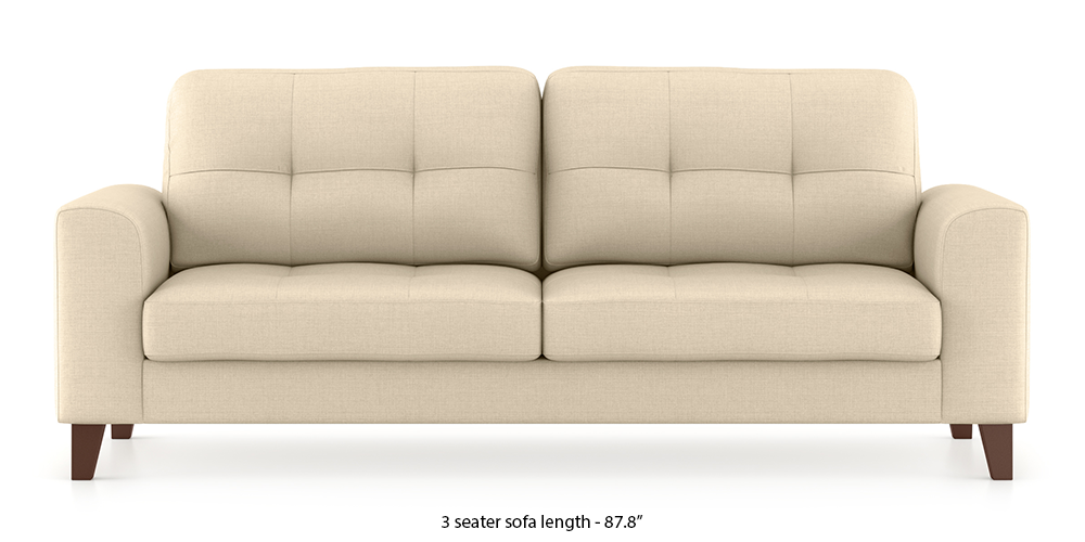 Verona Sofa (Pearl White) by Urban Ladder