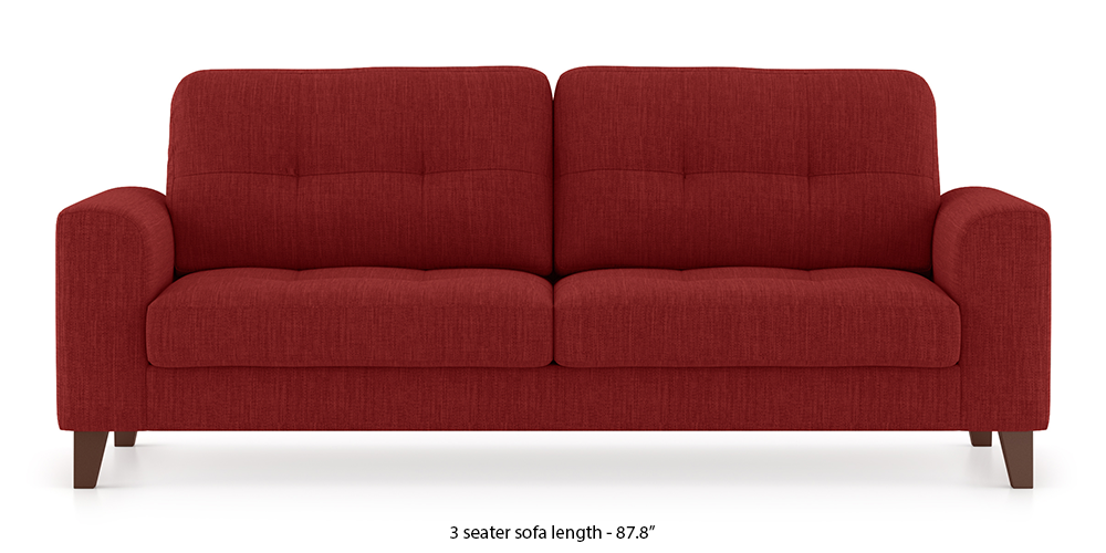 Verona Sofa (Salsa Red) by Urban Ladder