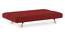 Zehnloch Sofa Cum Bed (Salsa Red) by Urban Ladder