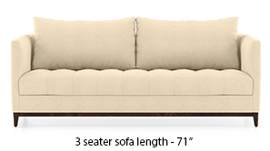 Florence Compact Sofa (Birch Beige)