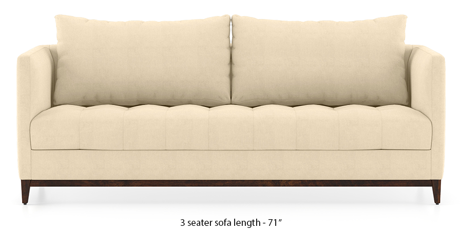 Florence Compact Sofa (Birch Beige) by Urban Ladder