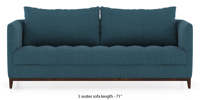 Florence Compact Sofa (Colonial Blue) (1-seater Custom Set - Sofas, None Standard Set - Sofas, Fabric Sofa Material, Regular Sofa Size, Regular Sofa Type, Colonial Blue)