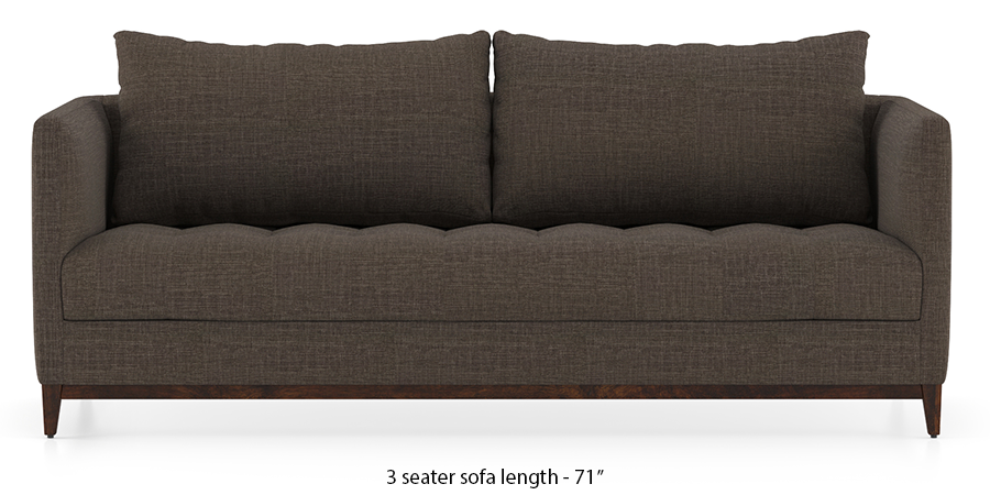 Florence Compact Sofa (Pine Brown) by Urban Ladder