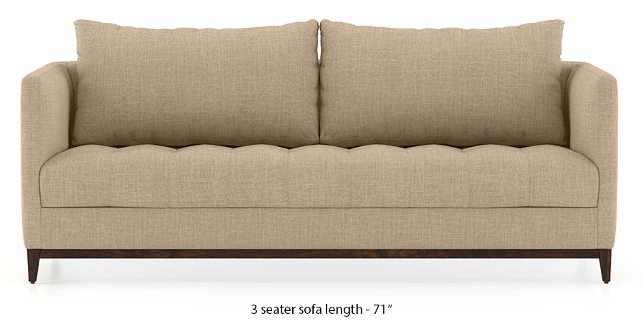 Florence Compact Sofa (Sandshell Beige) by Urban Ladder