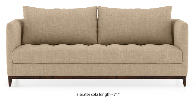 Florence Compact Sofa (Sandshell Beige) (1-seater Custom Set - Sofas, None Standard Set - Sofas, Fabric Sofa Material, Regular Sofa Size, Regular Sofa Type, Sandshell Beige)