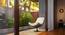 Calabah Swivel Lounge Chair (Cream) by Urban Ladder - Design 1 Full View - 299079