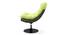 Calabah Swivel Lounge Chair (Green) by Urban Ladder - Design 1 Side View - 299091