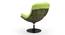 Calabah Swivel Lounge Chair (Green) by Urban Ladder - Rear View Design 1 - 299092