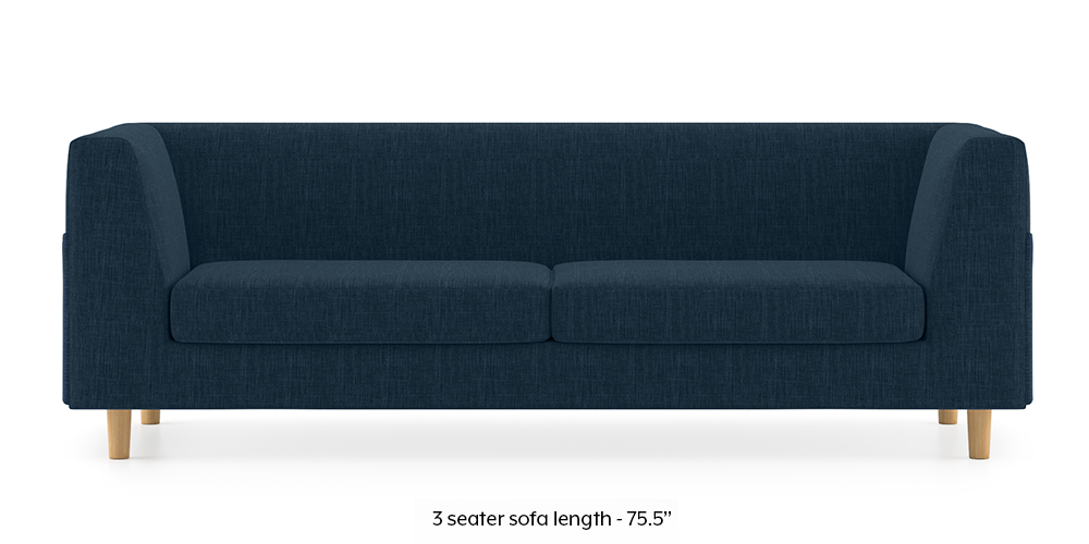 Armeo Sofa (Indigo Blue) by Urban Ladder - - 