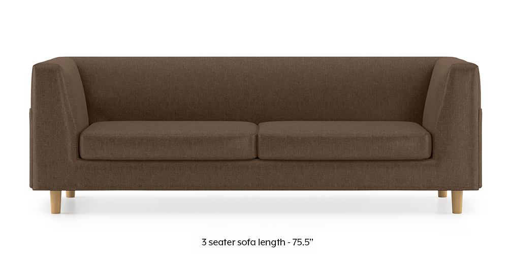 Armeo Sofa (Mocha Brown) by Urban Ladder - - 