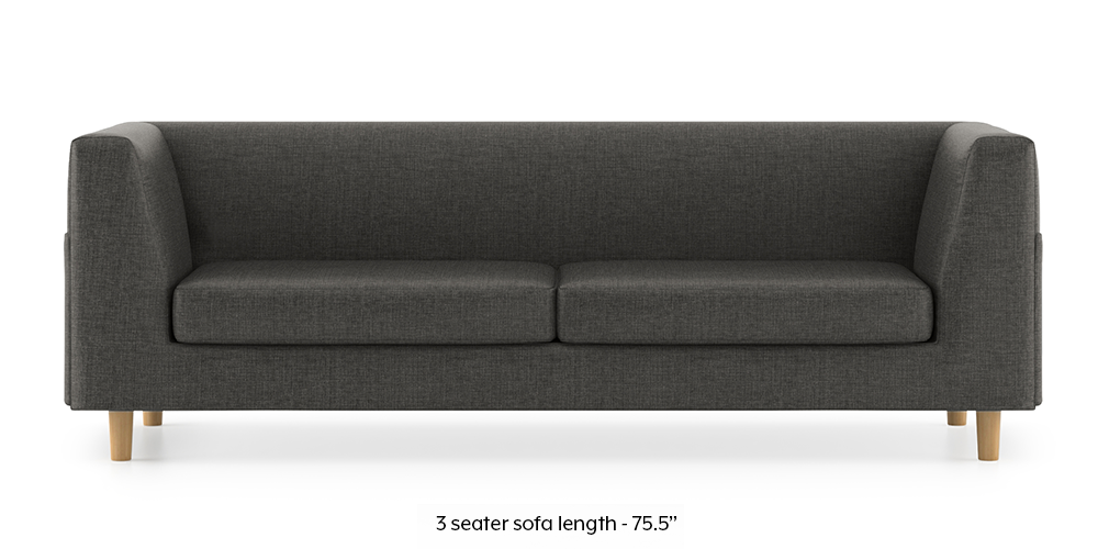 Armeo Sofa (Steel Grey) by Urban Ladder - - 