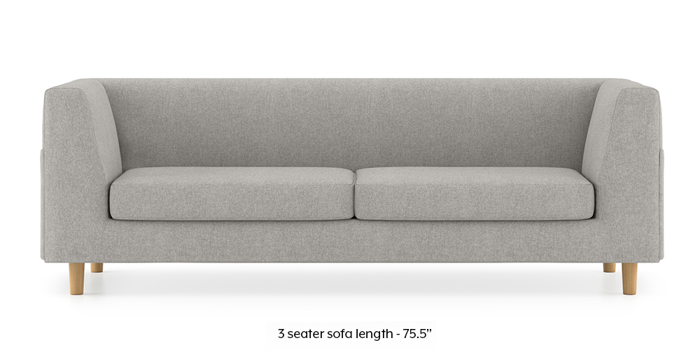Armeo Sofa (Vapour Grey) by Urban Ladder - - 