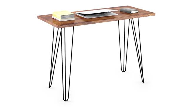 Dybek Study Table (Teak Finish) by Urban Ladder - Design 1 Half View - 300354