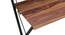 Bruno Folding Study Table (Teak Finish, Black) by Urban Ladder - Design 1 Close View - 300584