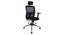 Edmund Study Chair (Black, Beta Chair Base) by Urban Ladder - Cross View Design 1 - 300760