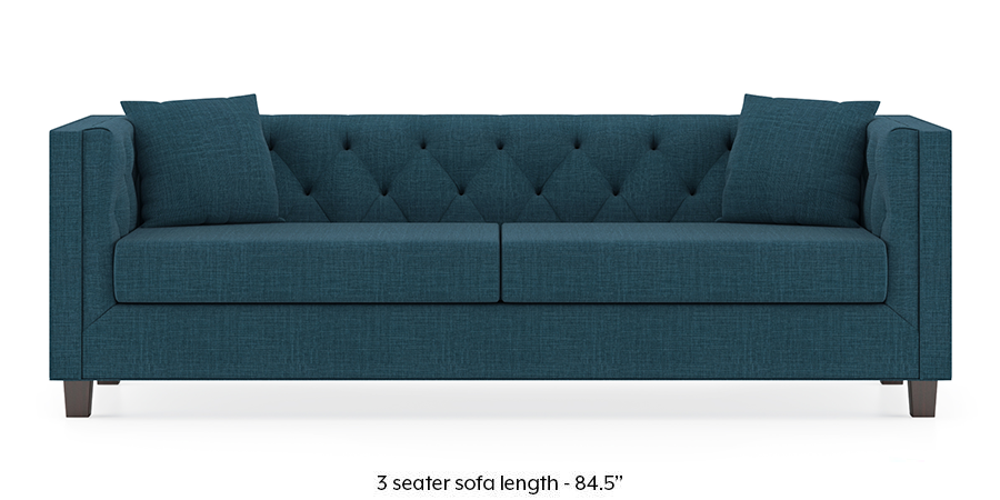 Windsor Sofa (Colonial Blue) by Urban Ladder - - 