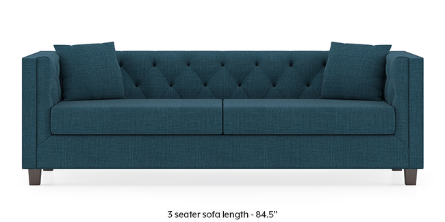 Windsor Sofa (Colonial Blue) (1-seater Custom Set - Sofas, None Standard Set - Sofas, Fabric Sofa Material, Regular Sofa Size, Regular Sofa Type, Colonial Blue)
