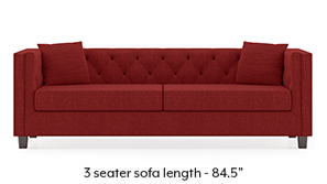 Windsor Sofa (Salsa Red)