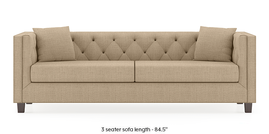 Windsor Sofa (Sandshell Beige) by Urban Ladder - - 