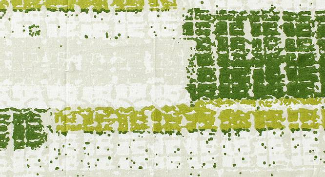 Glitch Bedsheet Set (Green, Single Size) by Urban Ladder - Front View Design 1 - 301710