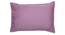 Rhubarb Bedsheet Set (Purple, Fitted Size) by Urban Ladder - Design 1 Side View - 301742