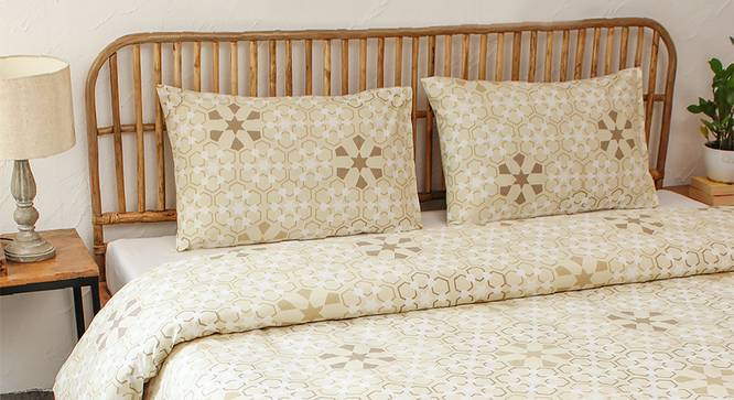 Darpan Dohar (Beige, Single Size) by Urban Ladder - Design 1 Full View - 301848