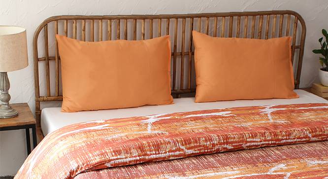 Betka Duvet (Orange, Double Size) by Urban Ladder - Design 1 Full View - 301902