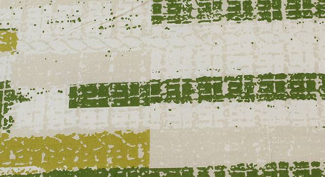 Glitch Duvet (Green, Single Size) by Urban Ladder - Front View Design 1 - 301924