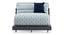 Finn Futon Sofa Cum Bed (Midnight Blue) by Urban Ladder - Front View Design 1 - 302108