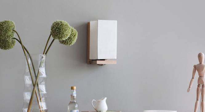 Ben Wall Lamp (White Finish) by Urban Ladder - Design 1 Full View - 302301