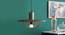 Minya Hanging Lamp (Walnut Finish, Dome Shape) by Urban Ladder - Design 1 Full View - 302330