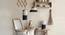 Afreen  Hanging Lamp (White Finish, Cylindrical Shape) by Urban Ladder - Front View Design 1 - 302340