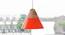 Maverick Hanging Lamp (Orange Finish) by Urban Ladder - Design 1 Full View - 302349