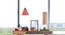 Maverick Hanging Lamp (Orange Finish) by Urban Ladder - Front View Design 1 - 302350