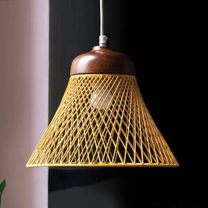 Arch Lamp Design Netta Hanging Lamp (Walnut Finish)
