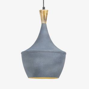 Mango Wood Ceiling Lights Design Gris  Hanging Lamp (Natural Finish)