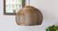 Tappa Hanging Lamp (Gold Finish, Spherical Shape) by Urban Ladder - Design 1 Full View - 302382
