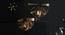 Tango In Hanging Lamp (Black Finish) by Urban Ladder - Design 1 Side View - 302422