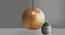Cupula Hanging Lamp (Antique Brass Finish) by Urban Ladder - Design 1 Full View - 302465