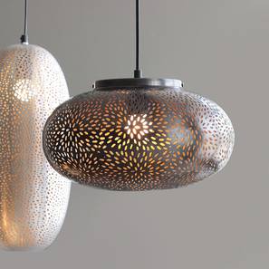 Cloth Hanging Stand Design Esfera  Hanging Lamp (Black Finish)