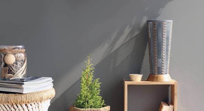 Kasaba Table Lamp (Grey Finish) by Urban Ladder - Design 1 Full View - 302512